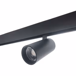 Optez pour un éclairage moderne et tendance avec le Spot LED sur Rail Magnétique 48V 7W Orientable NOIR qui sera parfait sur  ...