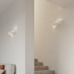Sollux - Applique Murale Céramique Blanc Rectangle pour Ampoule E27 - sil