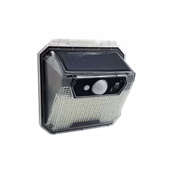 Ensoleillez votre jardin même la nuit avec l'Applique Murale Solaire LED 0.55W IP44 148 Led avec Détecteur de mouvement, qui  ...