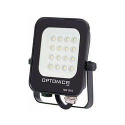 Silamp - Projecteur led Extérieur smd 10W IP65 Noir - Blanc Chaud 2300K - 3500K