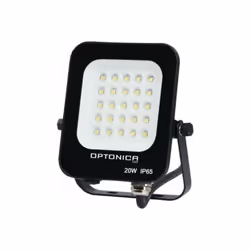 Le Projecteur LED Extérieur SMD 20W IP65 Noir est dédié pour une installation en extérieur afin d'éclairer vos espaces suivan ...