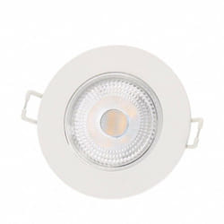 Silamp - Spot led Encastrable Étanche Rond 5W Blanc - Blanc Neutre 4000K - 5500K