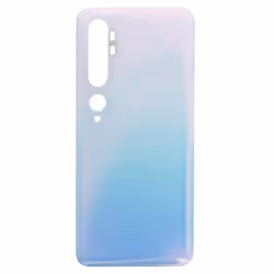 Coque arrière - Phonmatic - Xiaomi Mi Note 10/Pro - Blanc - Protection rayures - Installation facile