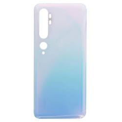 Coque arrière - Phonmatic - Xiaomi Mi Note 10/Pro - Blanc - Protection rayures - Installation facile