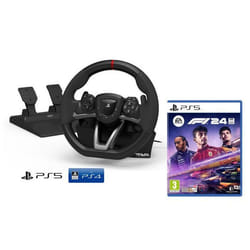 Volant PS5 - Sony - Modèle avec pédales - 270 degrés - Programmable - Connexion USB