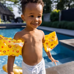 Swim Essentials 2020SE313 flotteur de nage pour bébé PVC Jaune Brassards de nage