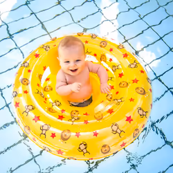 Swim Essentials 2020SE30 flotteur de nage pour bébé PVC Jaune Bouée - Vue supplémentaire 5