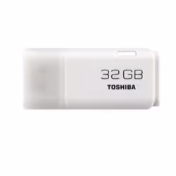 Toshiba THN-U202W0320E4, 32 Go, USB Type-A, 2.0, Casquette, 8 g, Blanc
