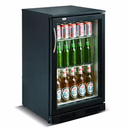 Combisteel 7455.13, Pose libre, Noir, Acier, Aluminium, Ventilé, 25 °C