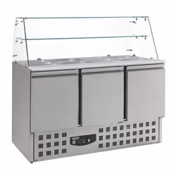 Combisteel 7950.0405, Pose libre, Acier inoxydable, 368 L, 48 dB, Statique, R 600 A