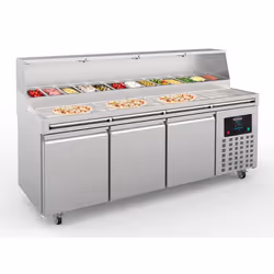 Combisteel 7489.5305, Pose libre, Acier inoxydable, Ventilé, 43 °C, R 290, 720 L