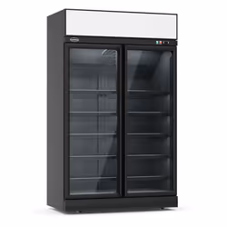 Combisteel 7455.2405, Pose libre, Noir, 1000 L, 60 dB, Ventilé, 38 °C