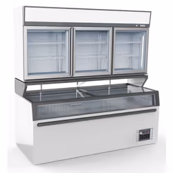 Combisteel 7455.2525, Pose libre, Blanc, 60 dB, Ventilé, 25 °C, R 290