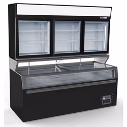 Combisteel 7455.2535, Pose libre, Noir, 60 dB, Ventilé, 25 °C, R 290