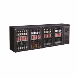 Combisteel 7450.0345, Pose libre, Noir, Acier, Acier inoxydable, 698 L, 50 dB