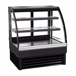 Combisteel 7450.08, Pose libre, Noir, 175 L, Ventilé, 30 °C, R 290