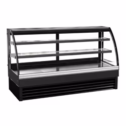 Combisteel 7450.0815, Pose libre, Noir, 400 L, Ventilé, 30 °C, R 290