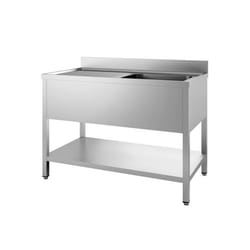 Combisteel 7452.0435 table de travail et poste de travail commerciaux Acier inoxydable