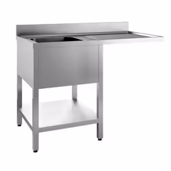 Combisteel 7452.0475, Acier inoxydable, Acier inoxydable, 1400 mm, 700 mm, 850 mm