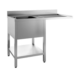 Combisteel 7452.0475 table de travail et poste de travail commerciaux Acier inoxydable
