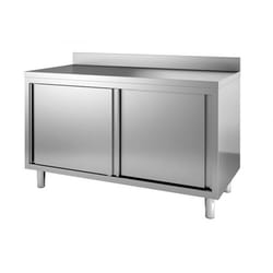 Combisteel 7452.306 table de travail et poste de travail commerciaux Acier inoxydable