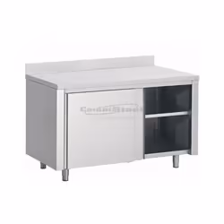 Meuble Bas - COMBISTEEL - 1000x700 - Inox - Profondeur 700 mm - Hauteur 85 cm