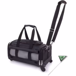 Transportez facilement votre animal de compagnie dans la caisse de transport Ultimate On Wheels de la marque SHERPA ! Cette c ...