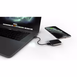 ZENS ZEAW03B chargeur d'appareils mobiles Écouteurs, Smartphone Noir USB Intérieure