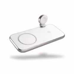 ZENS ZEDC17W/00, Intérieure, USB, Recharge sans fil, 1,5 m, Argent, Blanc
