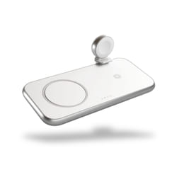ZENS ZEDC17W/00 chargeur d'appareils mobiles Universel Argent, Blanc USB Recharge sans fil Intérieure