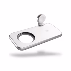 ZENS ZEDC17W/00 chargeur d'appareils mobiles Universel Argent, Blanc USB Recharge sans fil Intérieure