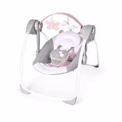 Voyagez confortablement avec la balançoire portable Ingenuity Comfort 2 Go. Petite et compacte, cette mini-balançoire regorge ...