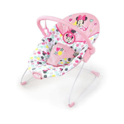 Les Tendances - Disney Baby Transat Minnie Spotty Dotty avec vibrations et arche de jeux