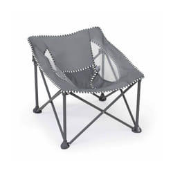 BRIGHT STARS Transat bébé pliable Gris Pop 'N Chill, pare soleil SPF +50 et sac de transport inclus