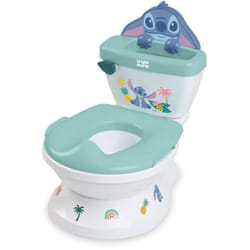 DISNEY BABY - STITCH - Mini toilette avec réducteur de lunette de toilette inclus, 2 en 1, Pot amovible facile a nettoyer