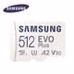 SAMSUNG Carte Mémoire 512 Go Micro SD EVO Plus 130 Mo/s étanche Antimagnétique MB-MC512KA/CN Garantie Authentique