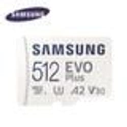 SAMSUNG Carte Mémoire 512 Go Micro SD EVO Plus 130 Mo/s étanche Antimagnétique MB-MC512KA/CN Garantie Authentique