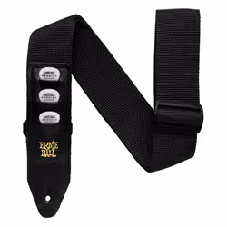 Ernie Ball P04039, Guitare, Noir, Polypropylène (PP), Monochromatique, 104 cm, 182 cm