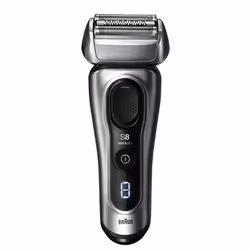 Braun Series 8 8567cc Rasoir à grille Tondeuse Noir, Argent