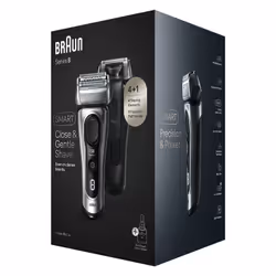 Braun Series 8 8567cc Rasoir à grille Tondeuse Noir, Argent - Vue supplémentaire 4