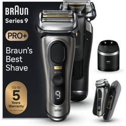 Braun Series 9 Pro+ 9575cc Wet & Dry Rasoir à grille Tondeuse Métallique