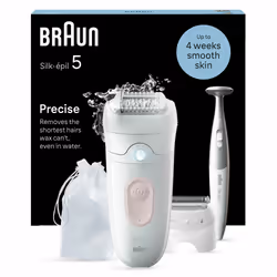 Braun Silk-épil 5 5-230 28 pince(s) Rose, Blanc