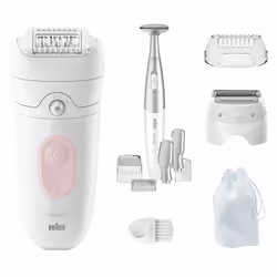 Braun Silk-épil 5 5-230 28 pince(s) Rose, Blanc - Vue supplémentaire 4