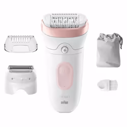 Braun Silk-épil 7 7-030 40 pince(s) Rose, Blanc