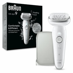 Braun Silk-épil 9 9-011 40 pince(s) Argent, Blanc