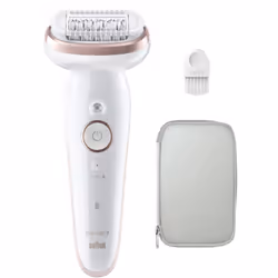 Braun Silk-épil 9 Silk·épil 9, Or, Blanc, 40 pince(s), MicroGrip, Acier, 50 min