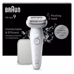 Braun Silk-épil 9 BR2-225328 épilateur 40 pince(s) Gris, Blanc - Vue supplémentaire 3