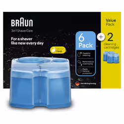 Braun 241595, Cartouche de nettoyage, Bleu, Braun, ShaveCare, Box