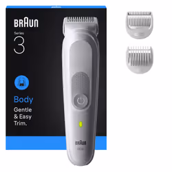 Braun Series 3 BG3530, Batterie, Gris