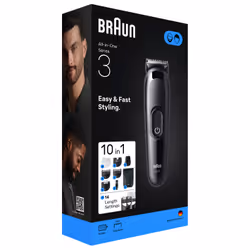 Braun AIO3560 tondeuse à cheveux Noir 14 Hybrides nickel-métal (NiMH)